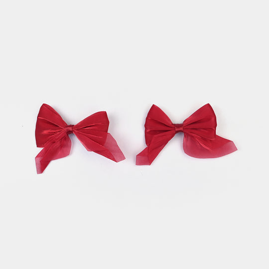 Elegant Bow Style Twins Hair Pin