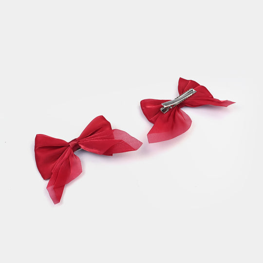 Elegant Bow Style Twins Hair Pin