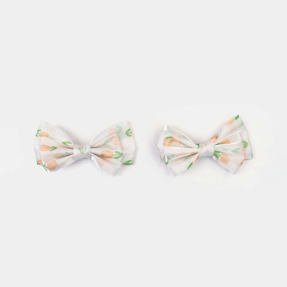Elegant Bow Style Twins Hair Pin
