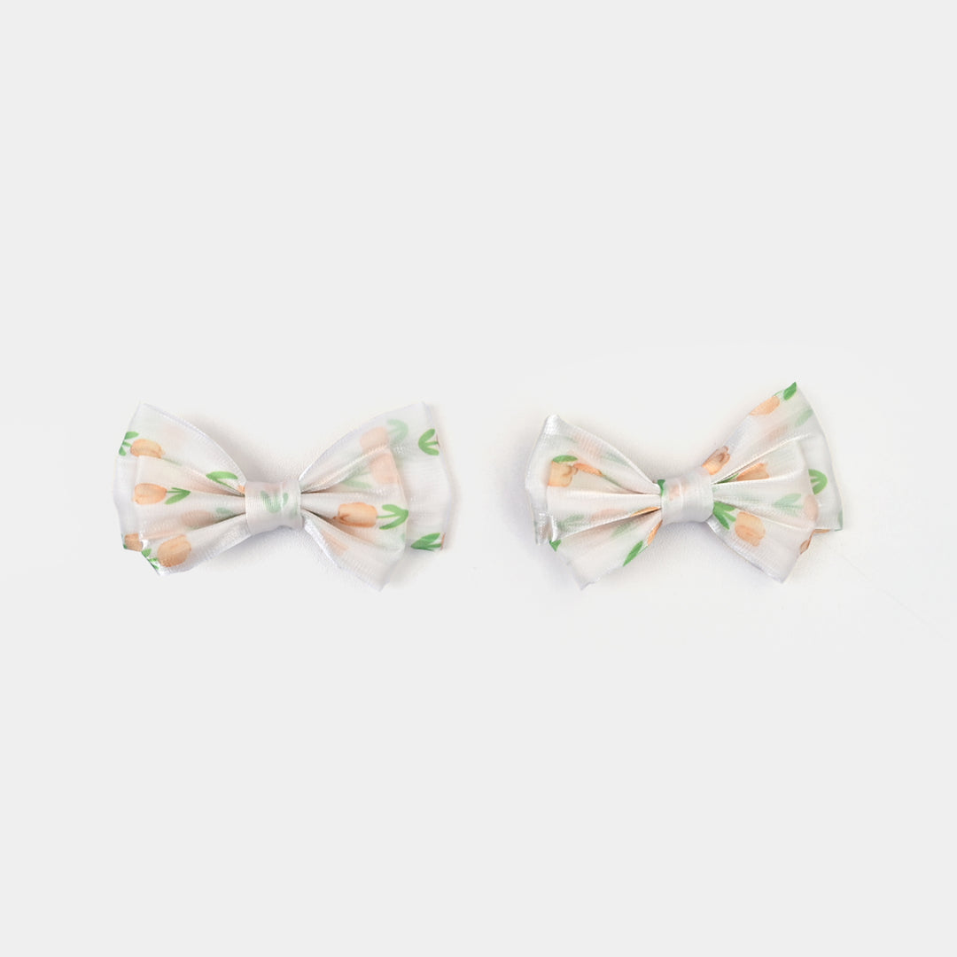 Elegant Bow Style Twins Hair Pin