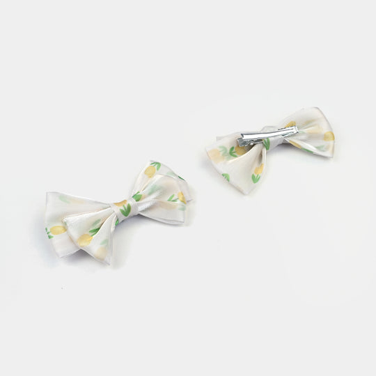 Elegant Bow Style Twins Hair Pin