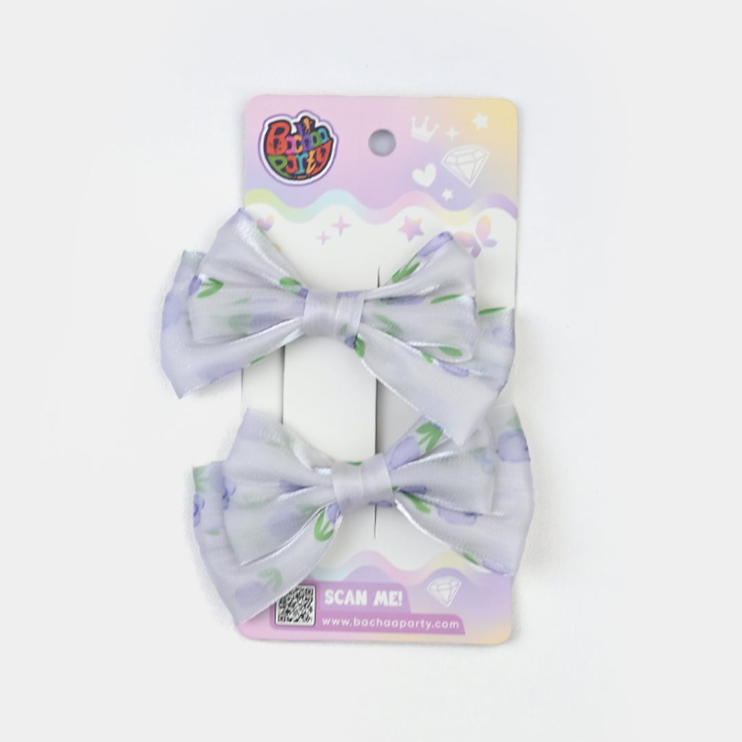 Elegant Bow Style Twins Hair Pin