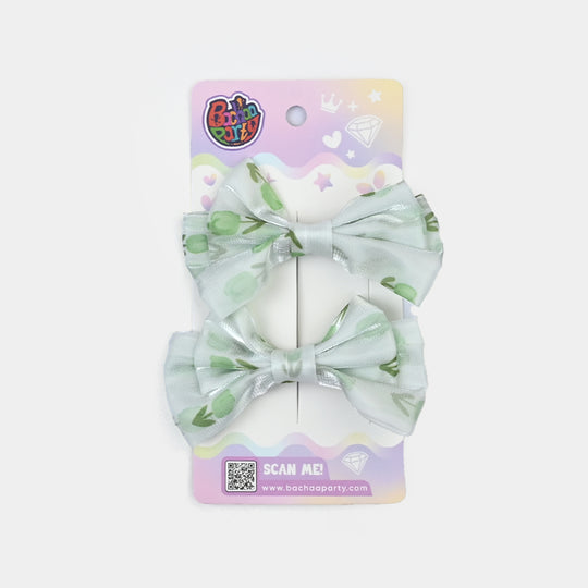 Elegant Bow Style Twins Hair Pin