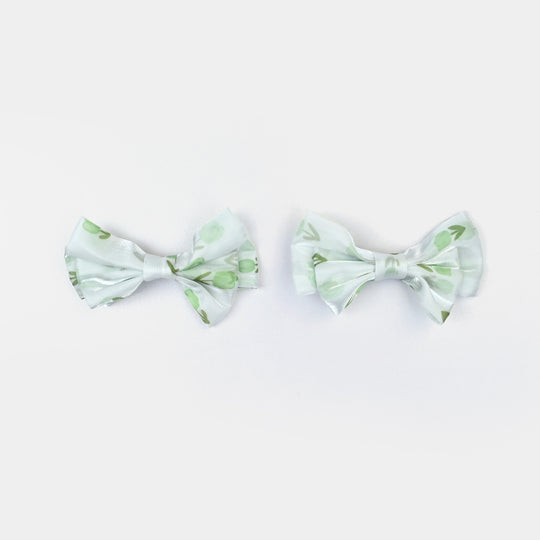Elegant Bow Style Twins Hair Pin