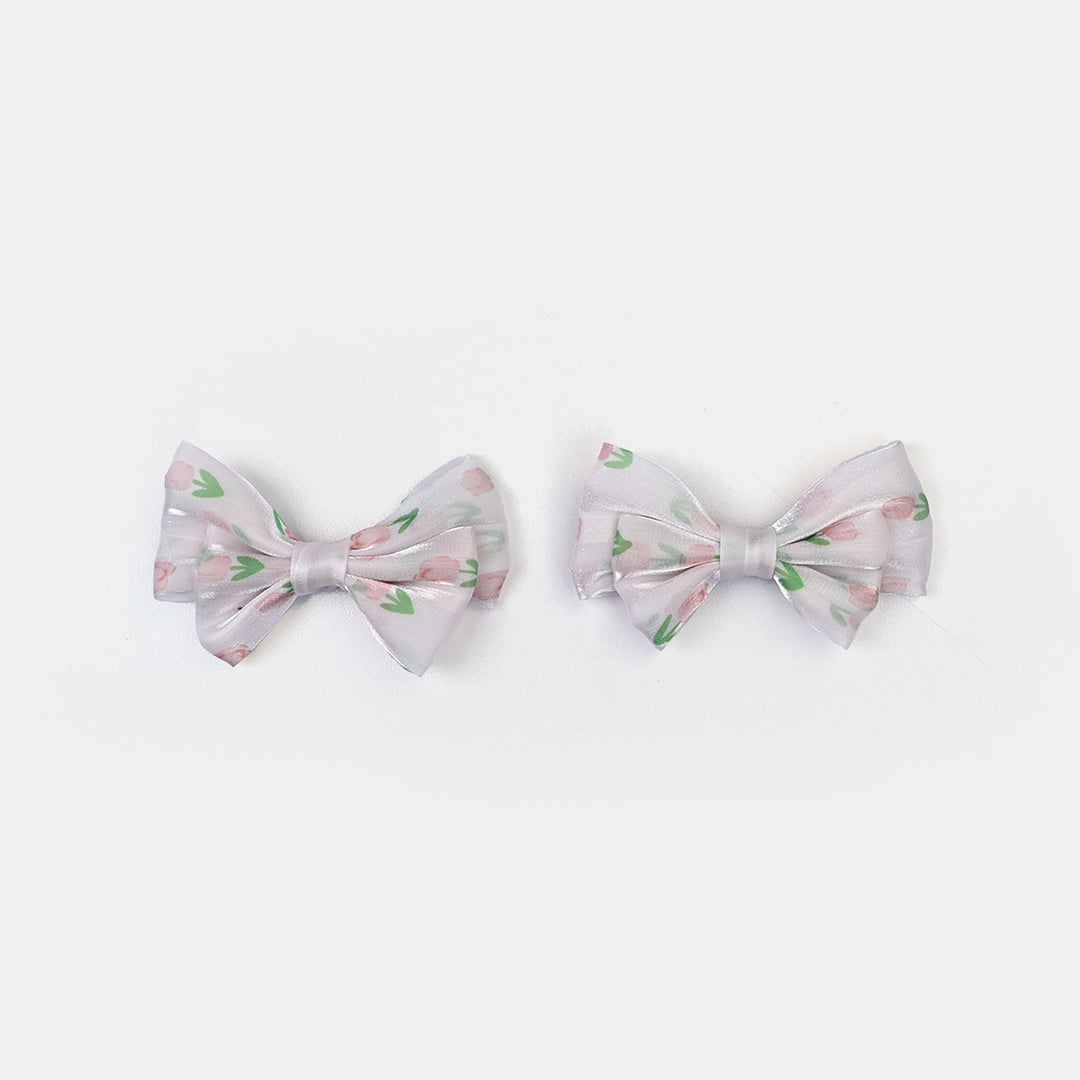 Elegant Bow Style Twins Hair Pin
