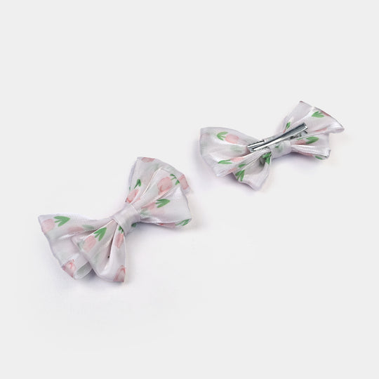 Elegant Bow Style Twins Hair Pin