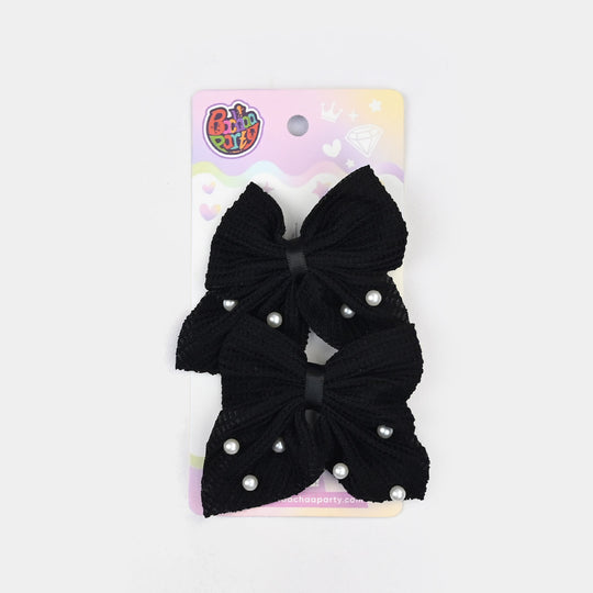 Elegant Bow Style Twins Hair Pin