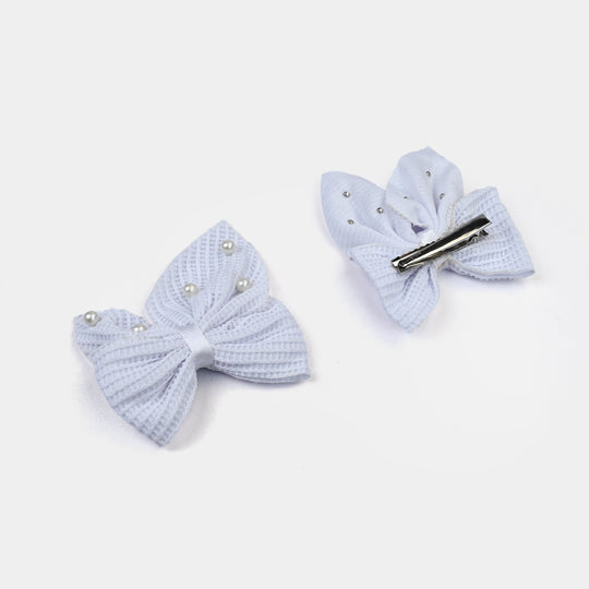 Elegant Bow Style Twins Hair Pin