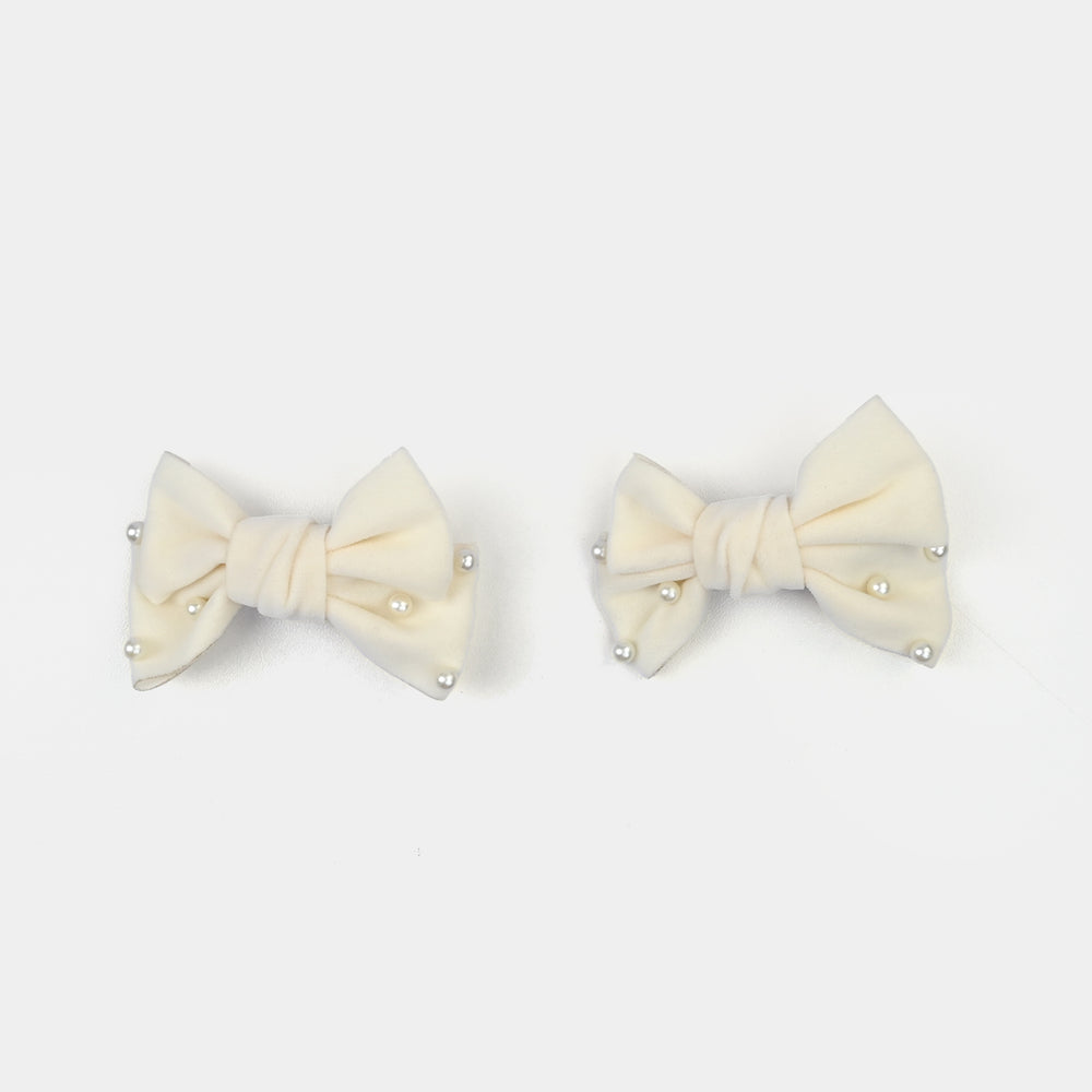 Elegant Bow Style Twins Hair Pin