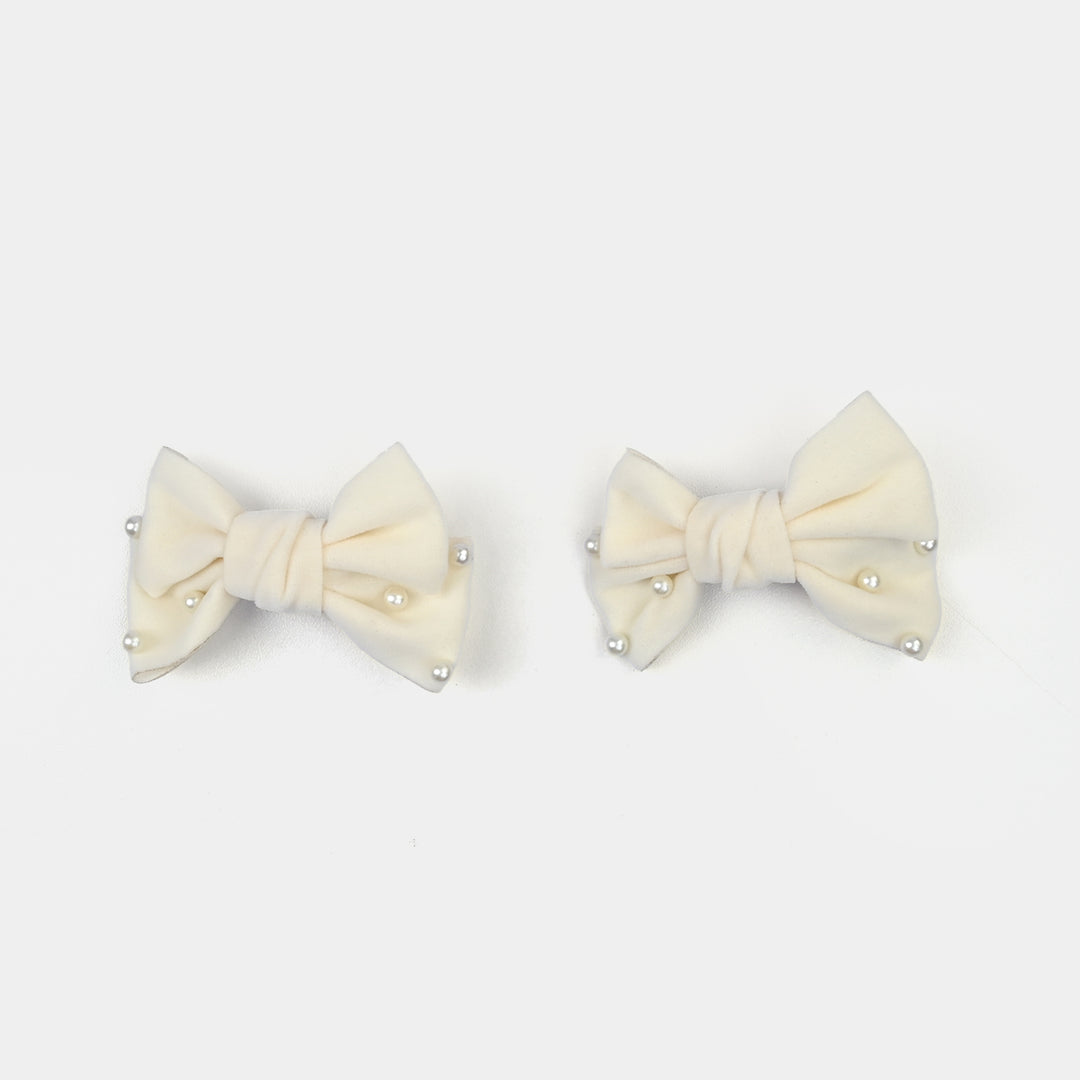 Elegant Bow Style Twins Hair Pin