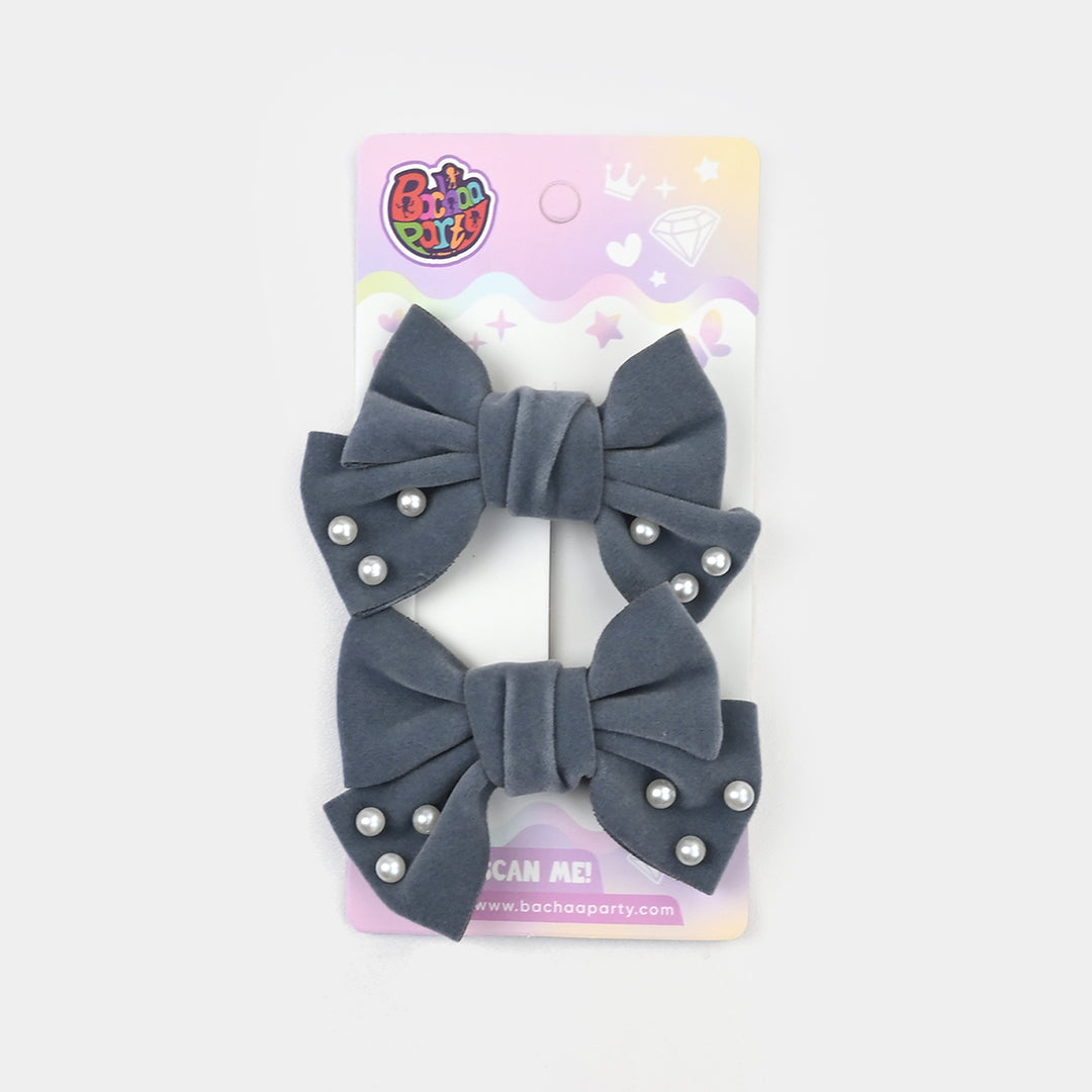 Elegant Bow Style Twins Hair Pin