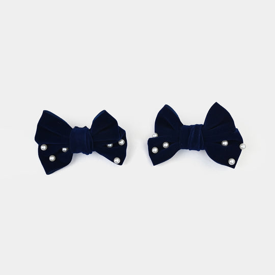 Elegant Bow Style Twins Hair Pin