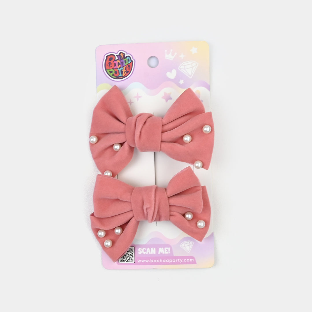 Elegant Bow Style Twins Hair Pin