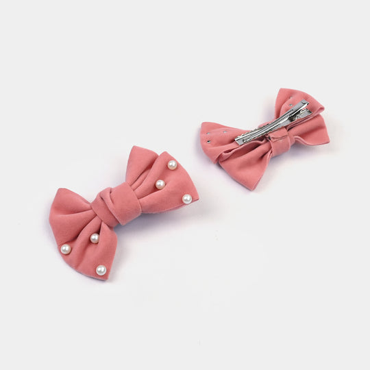 Elegant Bow Style Twins Hair Pin