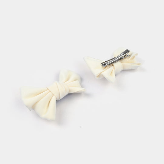 Elegant Bow Style Twins Hair Pin