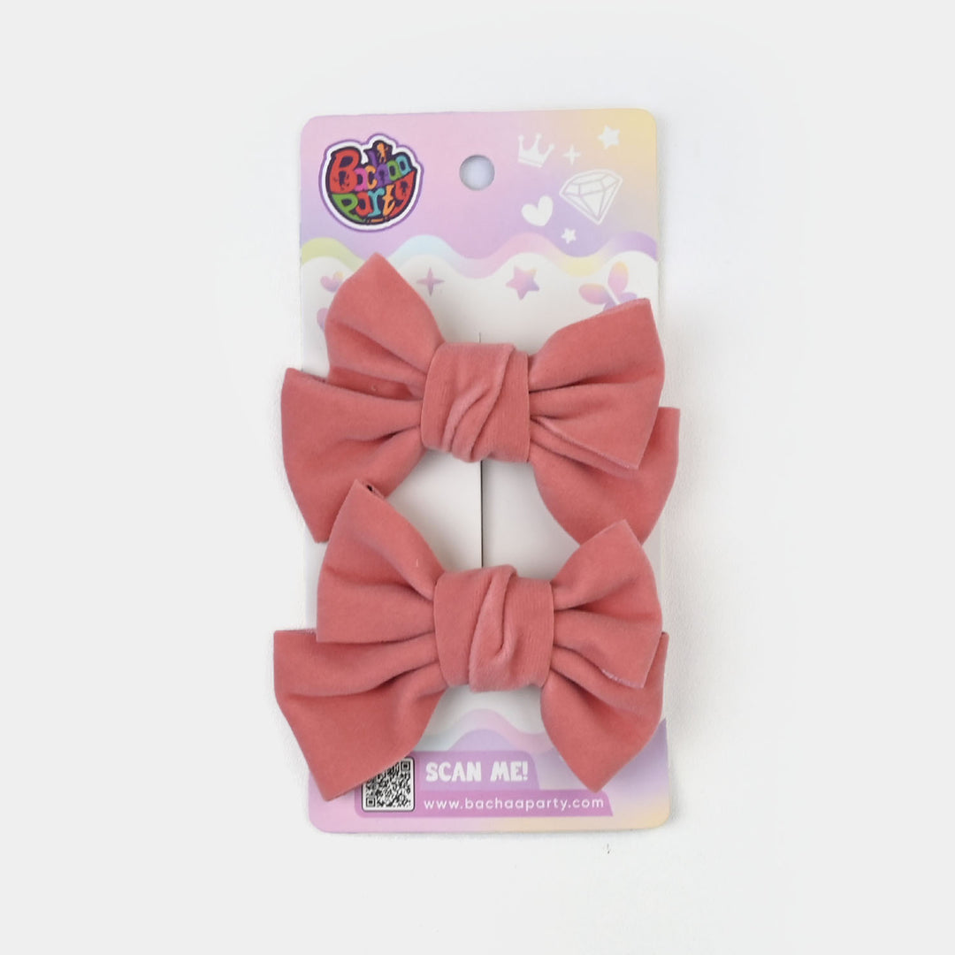 Elegant Bow Style Twins Hair Pin