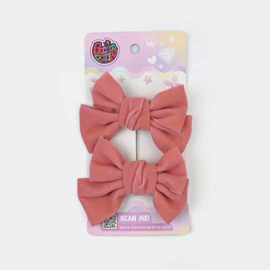 Elegant Bow Style Twins Hair Pin