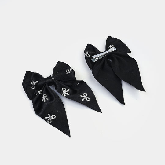Elegant Bow Style Twins Hair Pin