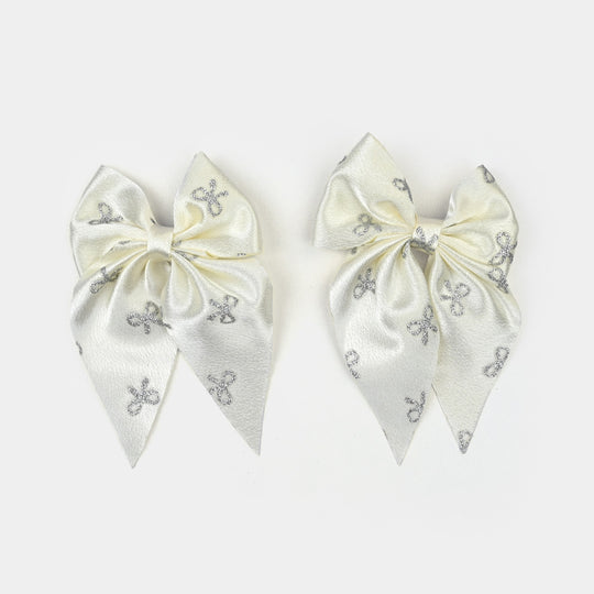 Elegant Bow Style Twins Hair Pin