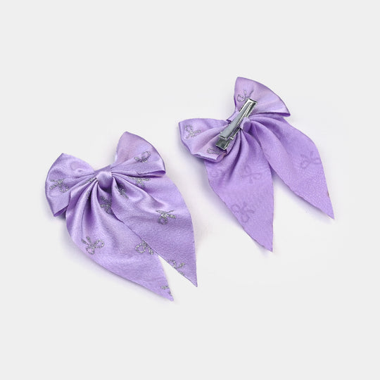 Elegant Bow Style Twins Hair Pin