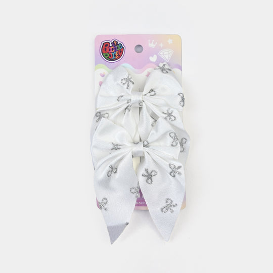 Elegant Bow Style Twins Hair Pin