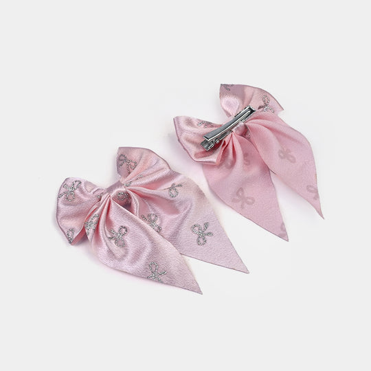 Elegant Bow Style Twins Hair Pin