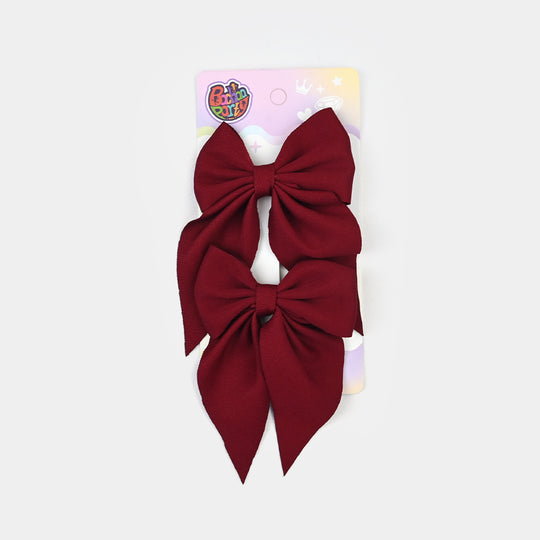 Elegant Bow Style Twins Hair Pin