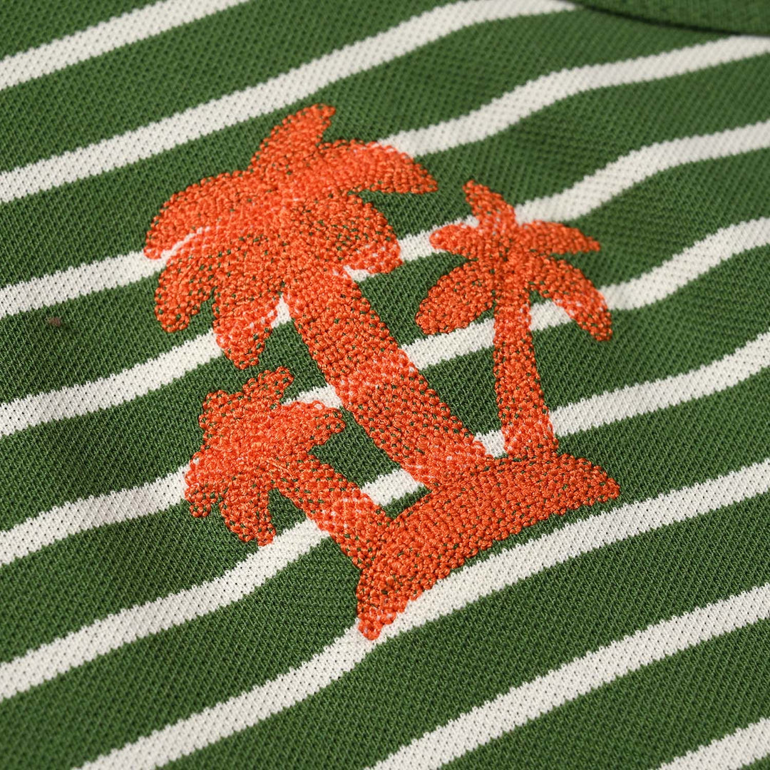 Boys Jersey/Terry Sando Palm Tree - Green