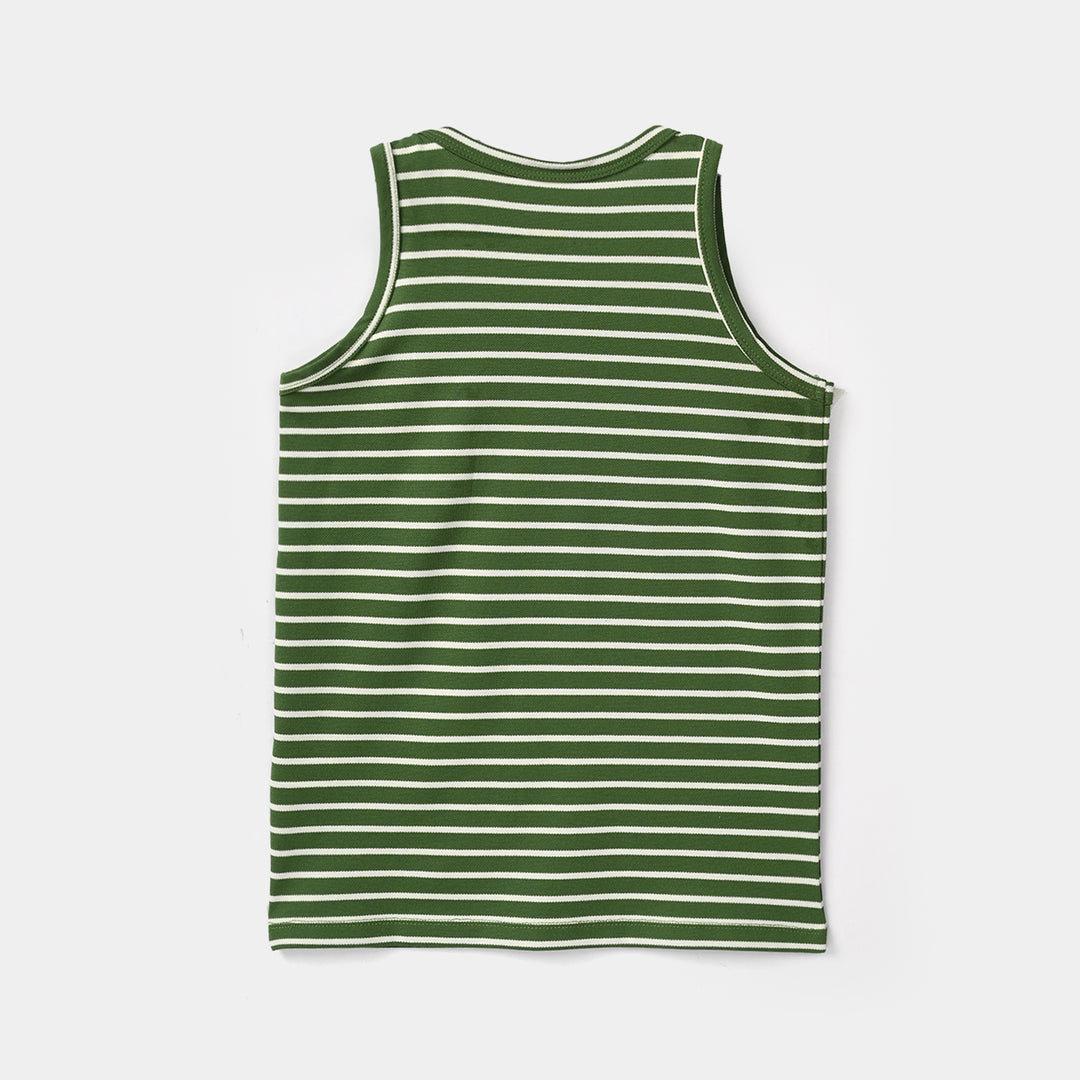 Boys Jersey/Terry Sando Palm Tree - Green