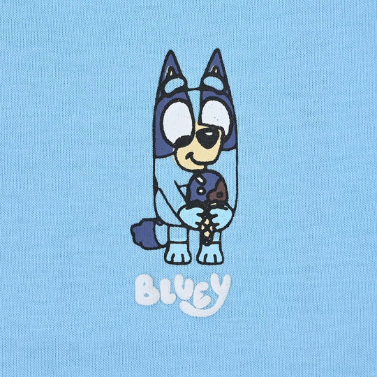 Infant Boys Jersey/Terry T-Shirt Bluey-Airy.Blue