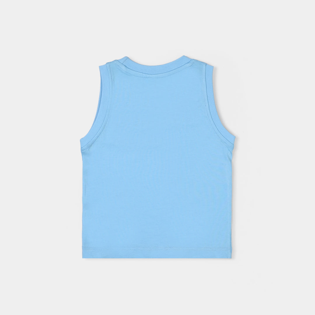 Infant Boys Jersey/Terry Sando Splashin- Blue