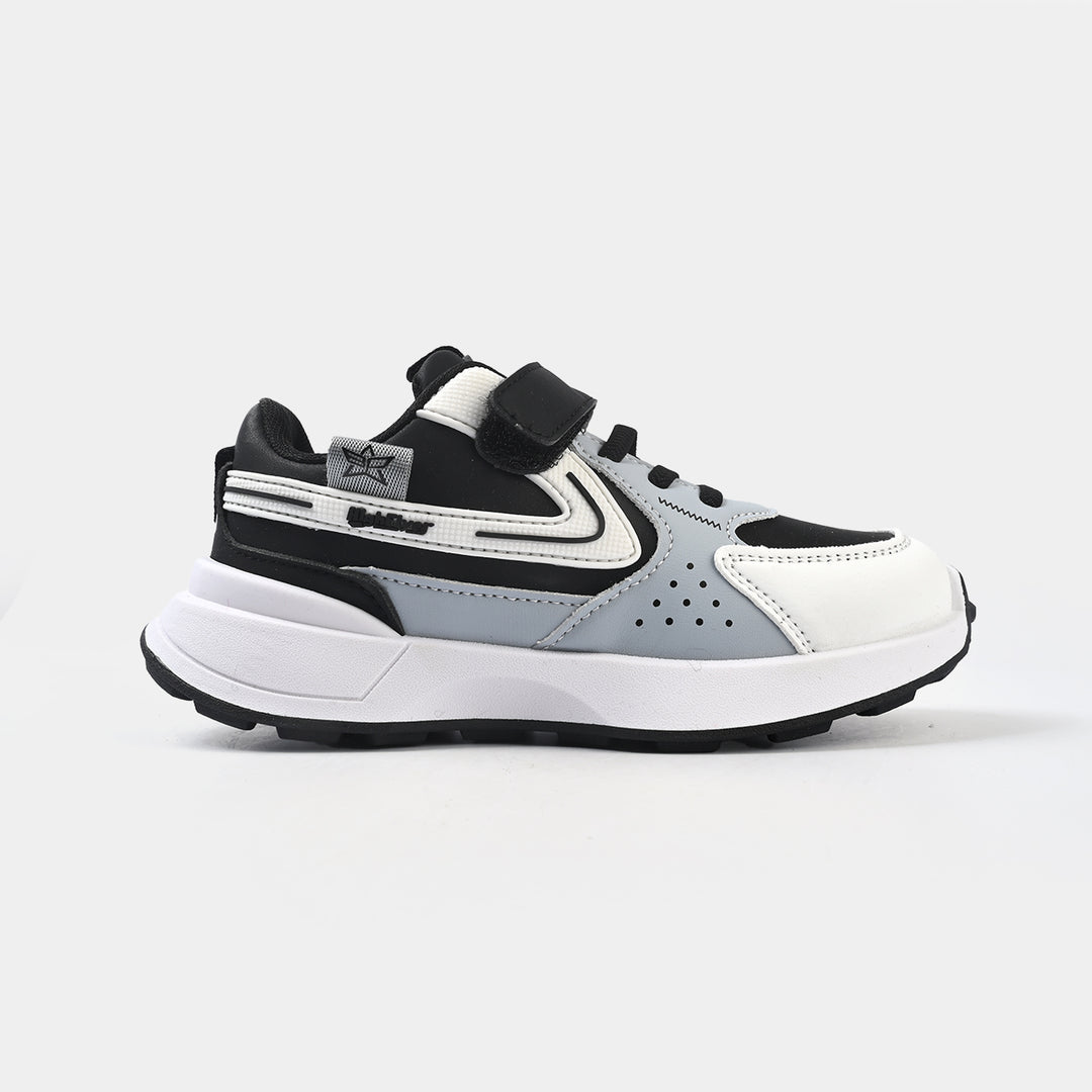 Boys Sneaker BL-001-Black/.White