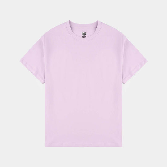 Boys Lycra Jersey Basic T-Shirt - Pastel Lilac