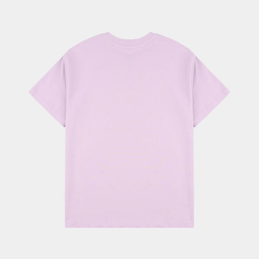 Boys Lycra Jersey Basic T-Shirt - Pastel Lilac