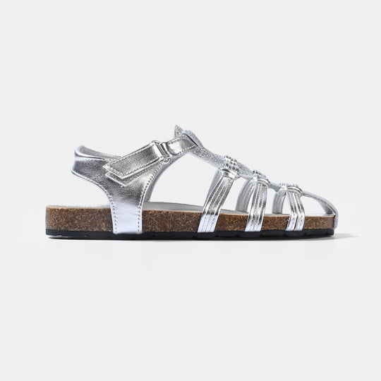 Girls Sandal G1040-K2-SILVER