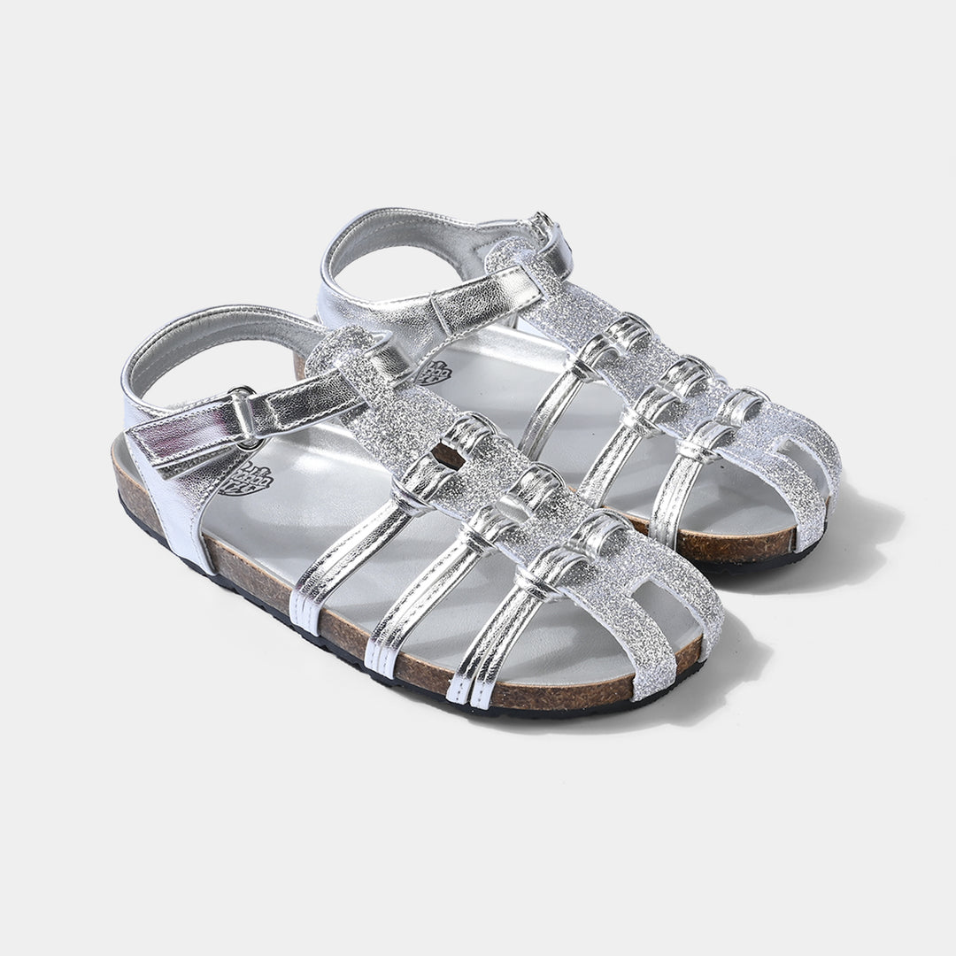 Girls Sandal G1040-K2-SILVER