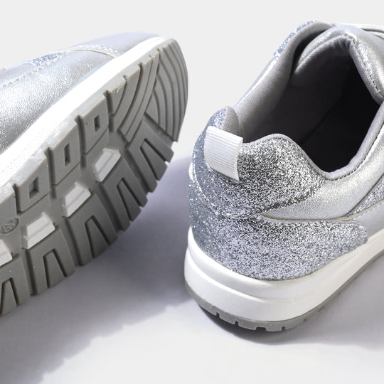 Girls Joggers XR996-025-SILVER