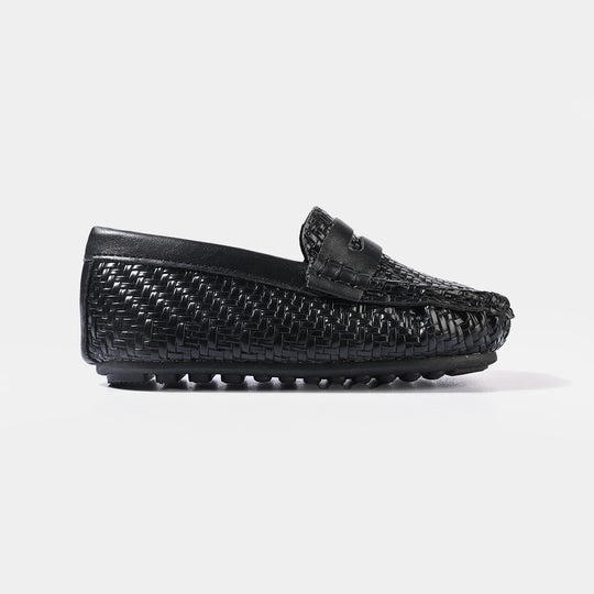 Boys Loafer H502-B10-BLACK