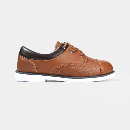 Boys Sneaker  XR539-021-Camel Brown