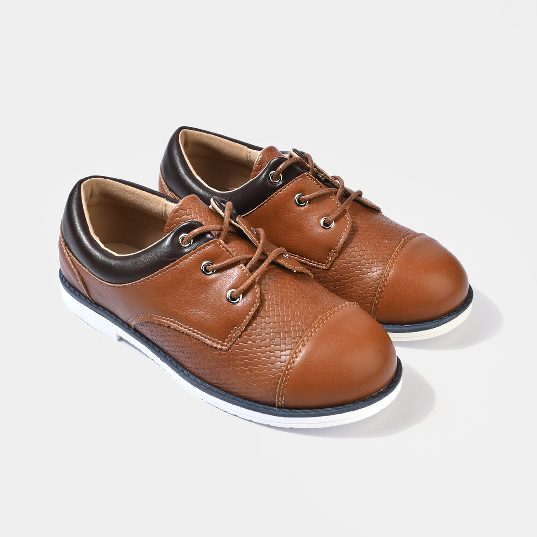 Boys Sneaker  XR539-021-Camel Brown
