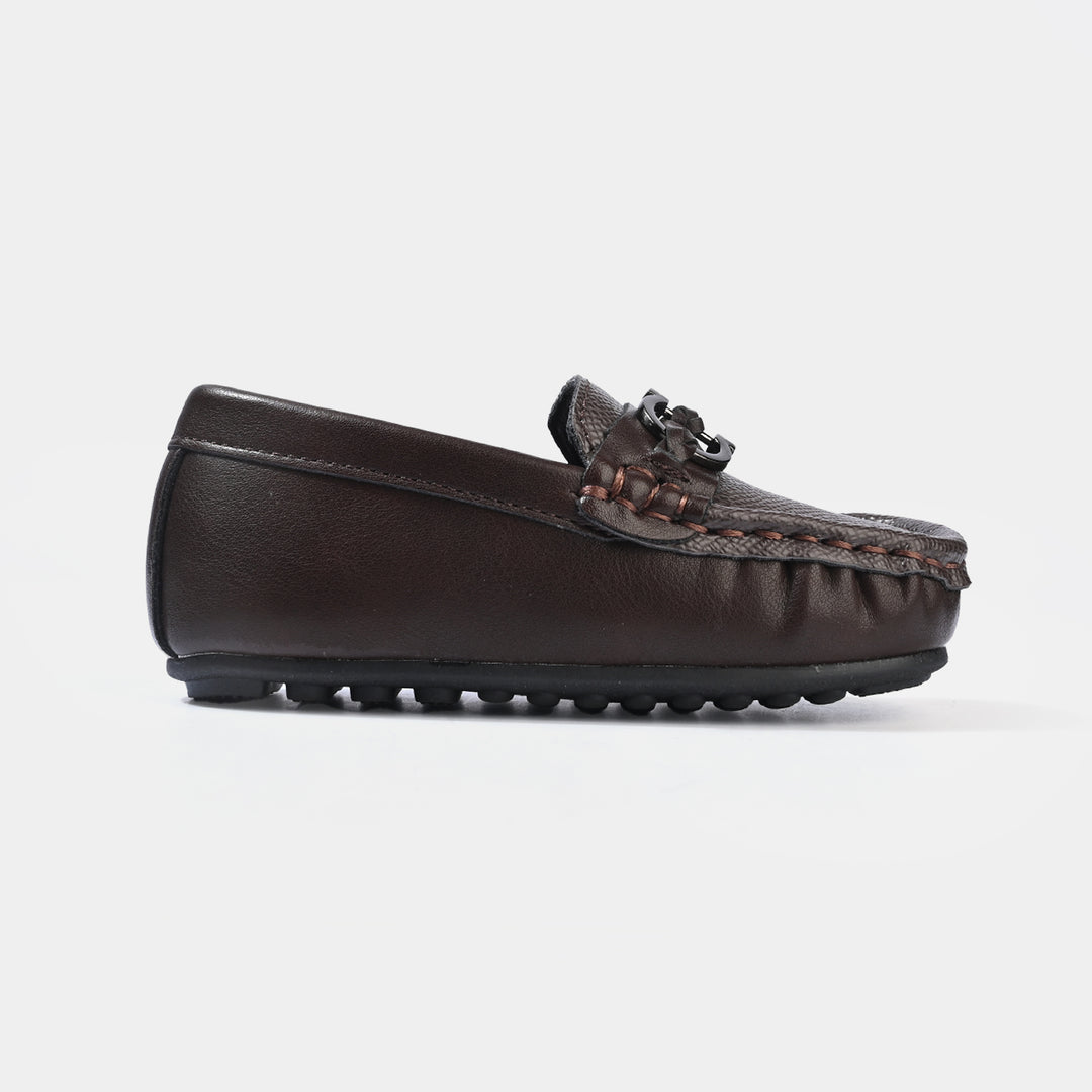 Girls Loafer H2403-L10-Brown