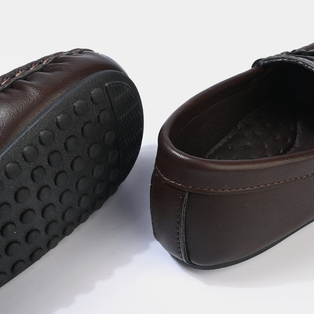 Girls Loafer H2403-L10-Brown