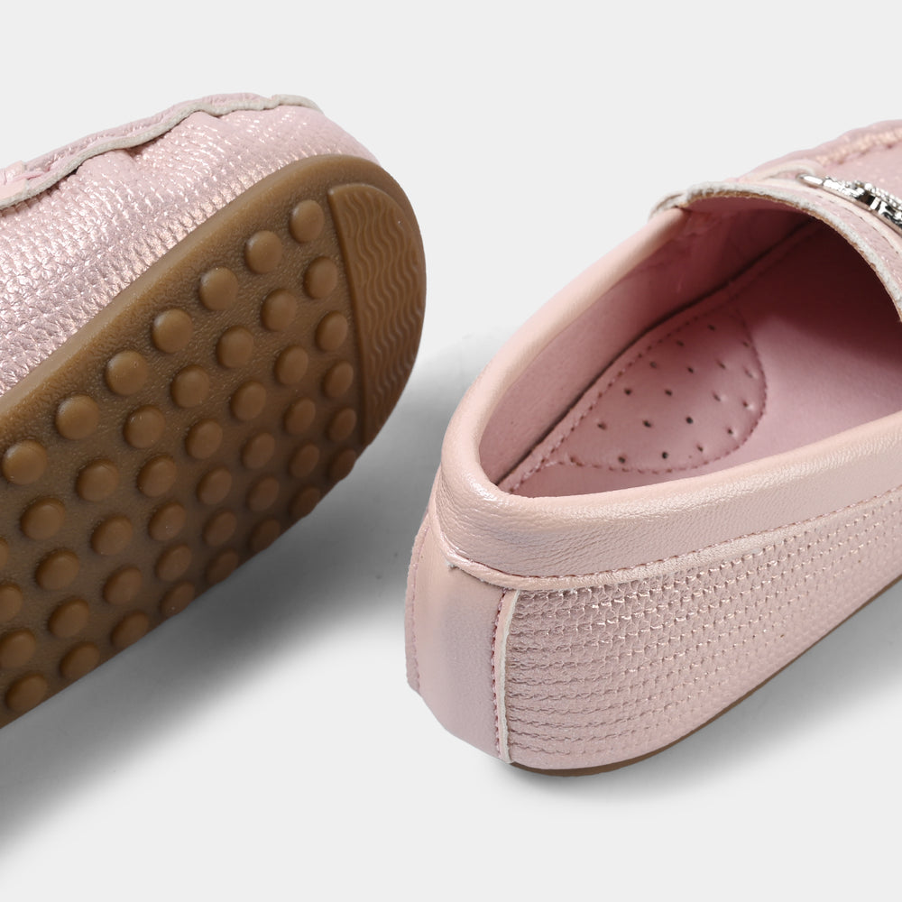 Girls Loafer H502-GR2-PINK