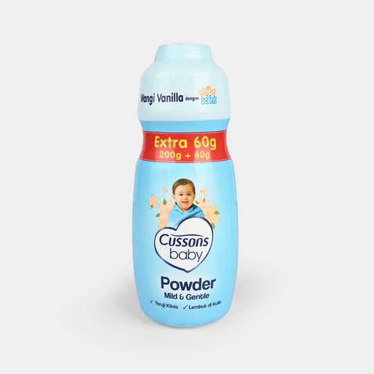 CUSSONS BABY POWDER MILD & GENTLE 260gm