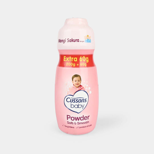 CUSSONS BABY POWDER SOFT & SMOOTH 260gm