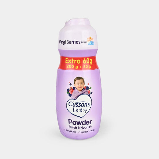 CUSSONS BABY POWDER FRESH & NOURISHING 260gm