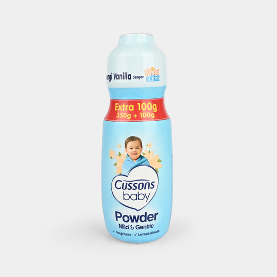 CUSSONS BABY POWDER MILD & GENTLE 450gm