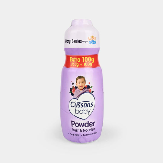 CUSSONS BABY POWDER FRESH & NOURISHING 450gm