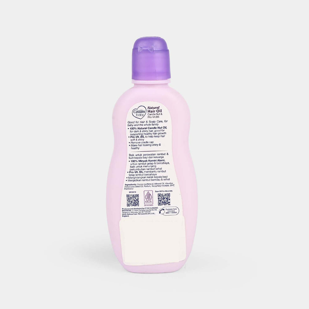 CUSSONS BABY HAIR OIL CANDLENUT  100ml
