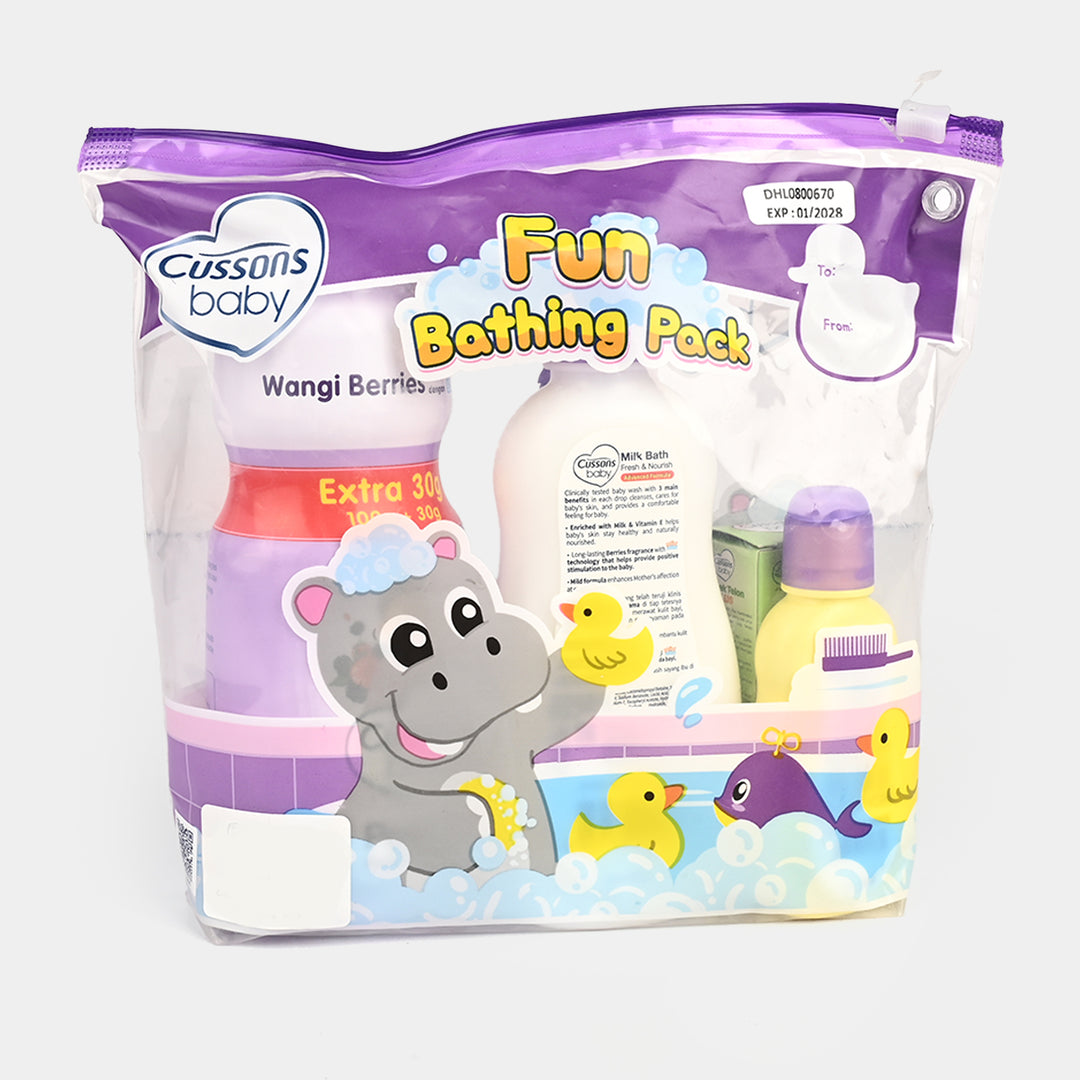 CUSSOSN BABY GIFT SETS FUN BATHING 5Pcs